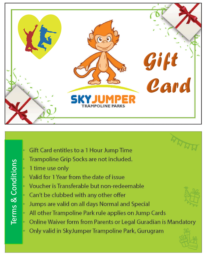 Gift Card SkyJumper